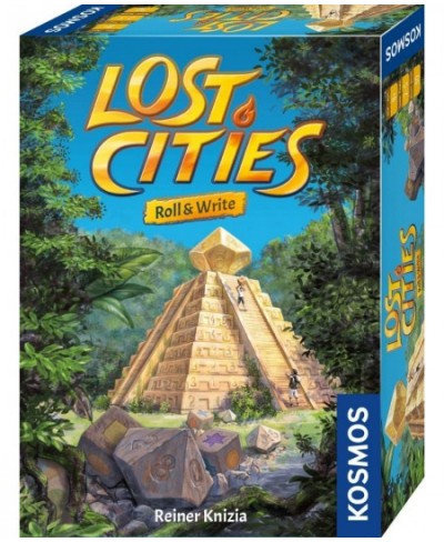 Lost Cities: Roll & Write | A Family Friendly Game from Kosmos Games |by Reiner Knizia | for 2 to 5 Players Ages 8 and up $25...