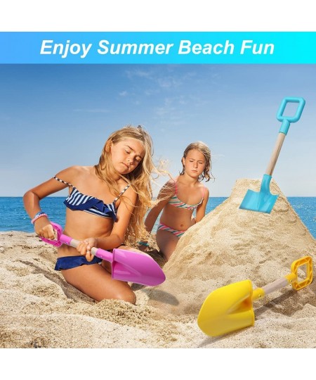 Beach Shovels 16 Inch Sand Shovels for Kids Beach Shovels for Kids Heavy Duty Beach Shovel Long Handled Sand Toy Shovel Plast...