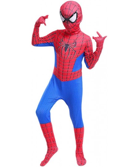 Kids Superhero Suits Cosplay Jumpsuit Halloween Costumes (9 10T Classic) $46.43 - Kids' Costumes