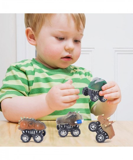 Dinosaur Toy Pull Back Cars 8 Pack Dino Toys for 3 Year Old Boys and Toddlers Boy Toys Age 3 4 5 and Up Pull Back Toy Cars Di...