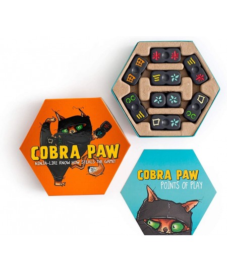 | Cobra Paw | Board Game | Ages 5+ | 2-6 Players | 5-15 Minute Playing Time $21.51 - Domino & Tile Games