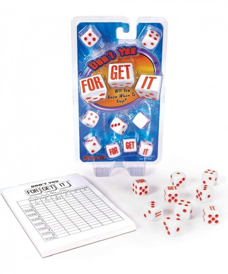 Don't You Forget It - Will You Know When to Stop Blue 5 $17.69 - Dice Games