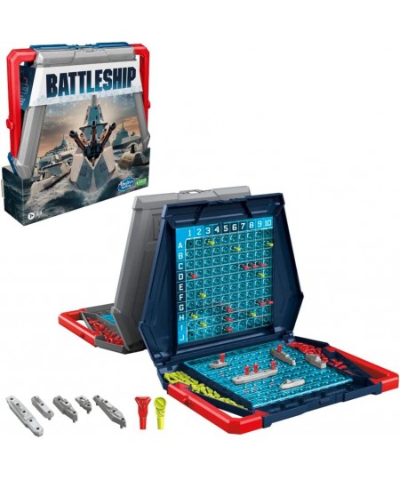 Battleship Classic Board Game Strategy Game for Kids Ages 7 and Up Fun Kids Game for 2 Players $22.27 - Board Games