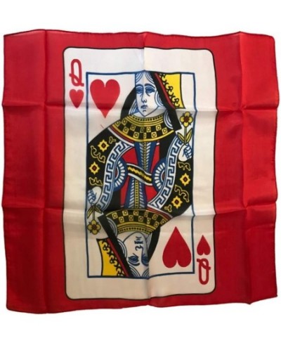 Queen of Hearts 18 inch Silk - Includes Trick Instructions- The Perfect Extra Touch for Your Magic! $17.32 - Magic Kits & Acc...