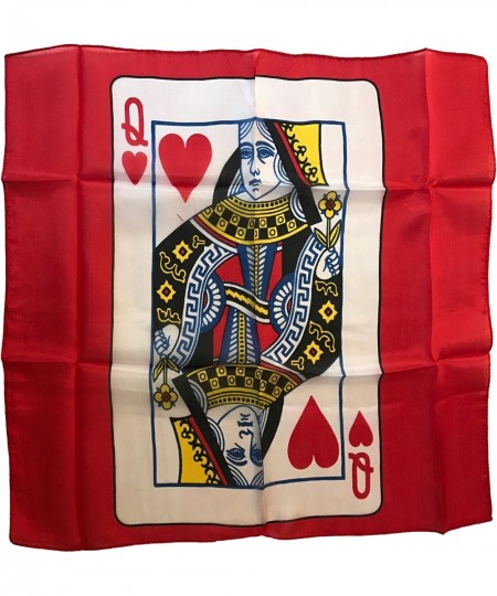 Queen of Hearts 18 inch Silk - Includes Trick Instructions- The Perfect Extra Touch for Your Magic! $17.32 - Magic Kits & Acc...