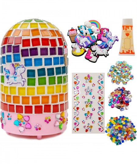 Make Your Own Mosaic Night Light - Craft Kit for Kids Arts Craft Project Kit for Girls Age 4 to 8 Year Old $25.72 - Craft Kits