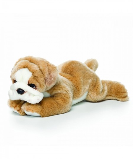 Nat and Jules Laying Large Bulldog Children's Plush Stuffed Animal Toy $51.91 - Plush Puppets