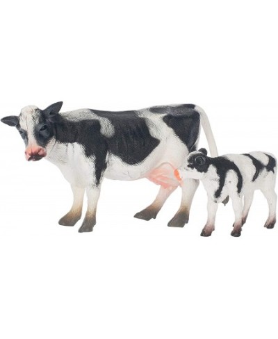 Animal Family Figures Children's Toy Playset (Cow Mom and Baby) $24.66 - Play Figure Playsets