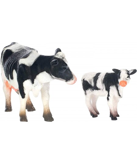 Animal Family Figures Children's Toy Playset (Cow Mom and Baby) $24.66 - Play Figure Playsets