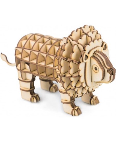 3D Wooden Puzzle-DIY Tiny Animal Model Kit-Assembly Jigsaw Puzzle-Home Deco-Birthday Day Gift for Boys/Girls Lion $14.43 - 3-...