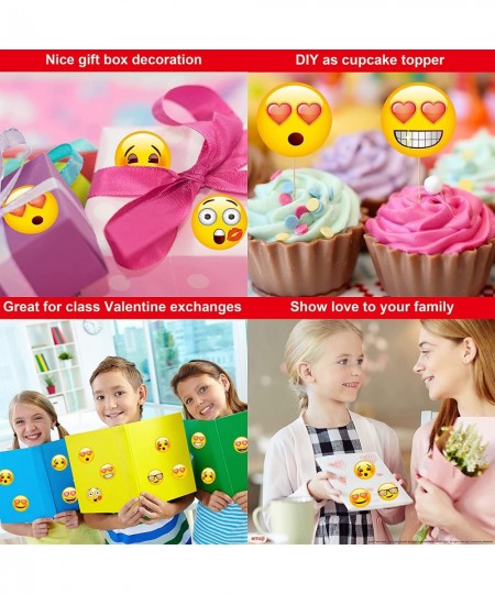 Emotion Stickers Roll for Kids Emoji Valentines Heart Sticker 500Pcs $20.06 - Kids' Stickers