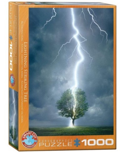 Lighting Striking Tree 1000-Piece Puzzle $33.91 - Jigsaw Puzzles