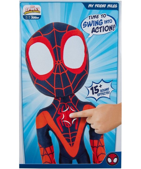 Marvel's My Friend Miles Talking Plush - 16-Inch Miles Morales Plush with Sounds - Toys Featuring Your Friendly Neighborhood ...