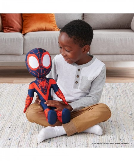 Marvel's My Friend Miles Talking Plush - 16-Inch Miles Morales Plush with Sounds - Toys Featuring Your Friendly Neighborhood ...