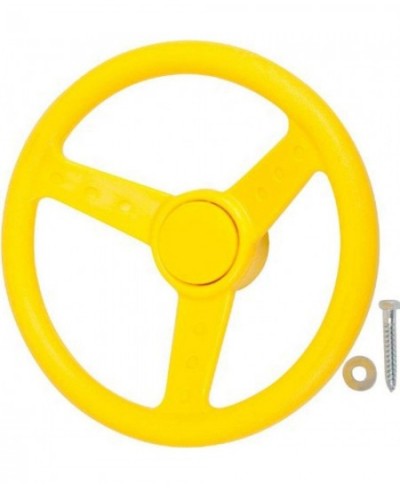 Steering Wheel Yellow and SSS Logo Sticker $43.49 - Play Sets & Playground Equipment