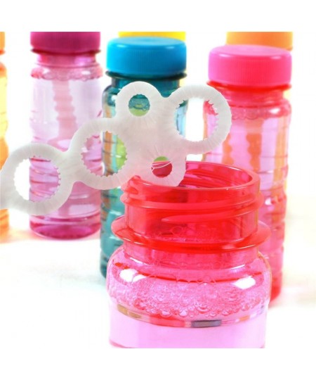 Big Bubble Bottle 12 Pack - 4oz Blow Bubbles Solution Novelty Summer Toy - Activity Party Favor Assorted Colors Set $22.37 - ...