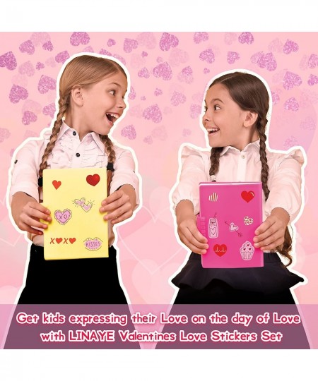 Valentines Stickers for Kids - 400PCS Cute Valentines Stickers for Cards Envelopes Craft Scrapbooking Valentine Day Party Fav...