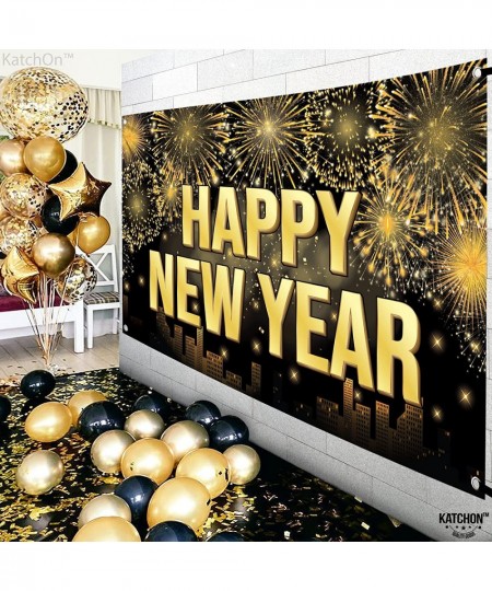 XtraLarge Happy New Year Banner - 72 X 44 Inch | 2023 New Years Eve Banner New Years Eve Party Supplies 2023 | Happy New Year...