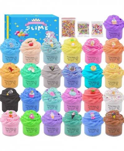 25 Pack Mini Butter Slime Kit Scented Slime for Girls and Boys Party Favor Gifts Soft and Non-Sticky $34.88 - Slime & Putty Toys