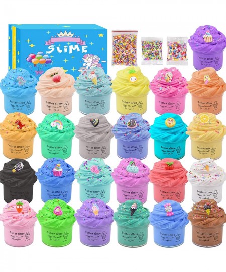 25 Pack Mini Butter Slime Kit Scented Slime for Girls and Boys Party Favor Gifts Soft and Non-Sticky $34.88 - Slime & Putty Toys