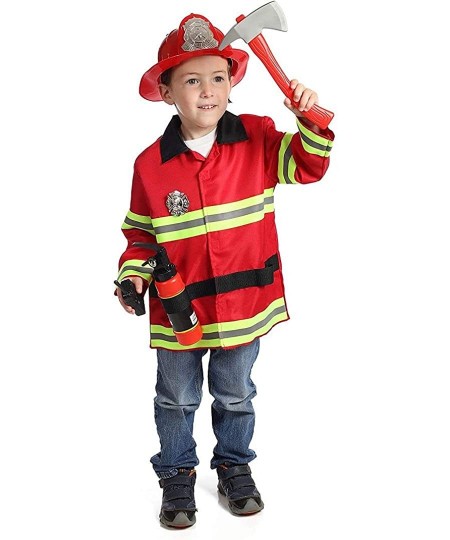 Costumes for Kids with Accessories- Ages 3-7- Firefighter Handyman $44.74 - Kids' Costumes