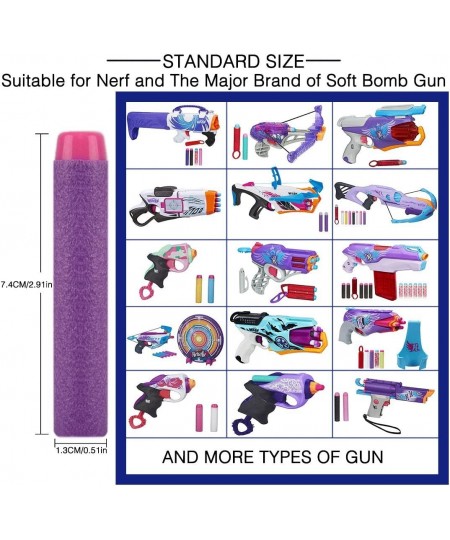 Refill Bullets 300Pcs Dart Refills for Nerf Rebelle Dart Fire Blaster - (Purple) $38.23 - Toy Foam Blasters & Guns