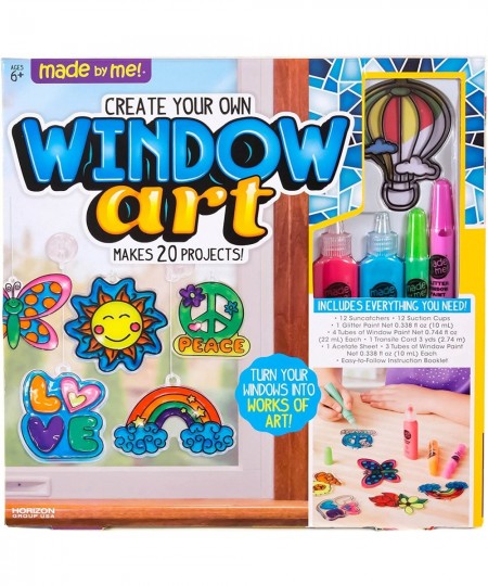 Build and Paint Your Own Wooden Cars Craft Kit & Create Your Own Window Art Craft Kit for Age 6+ $40.29 - Craft Kits