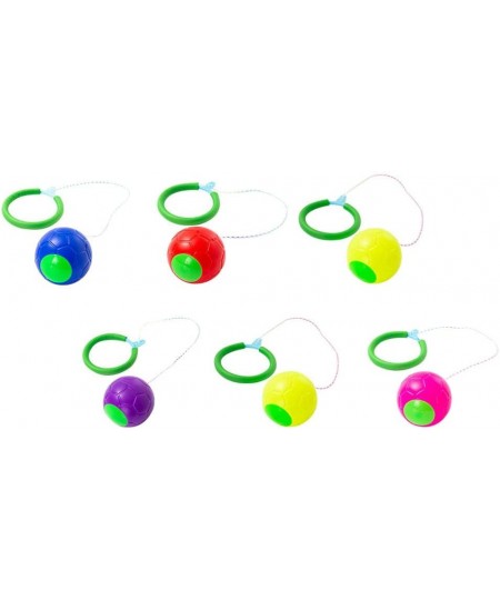 Colorful Skip Ball Set 6 Pcs Sports Swing Ball Ankle Jump Rope Toy Fitness Game for Boys Girls Adult Lose Weight Exercise Ind...