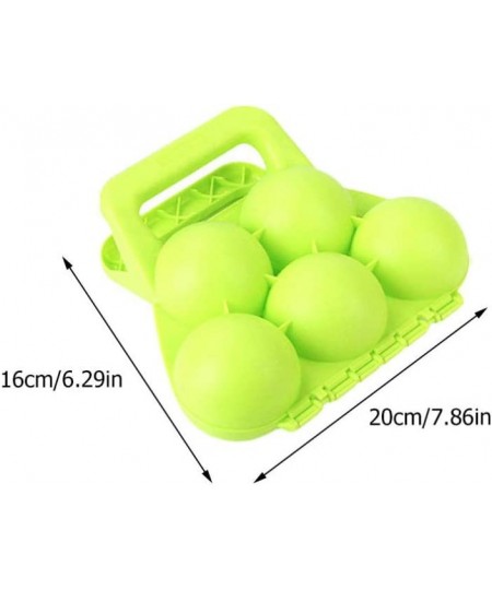 4pcs Snowball and Brick Maker Snow Round Ball Mold Children Snow Building Shaper Mold Snow Fight Ball Toy Maker Outdoor Winte...