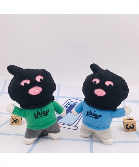 Funny The Thief F4 Plush Doll 3" Mini Cute Plush Pendant Keychain Toy Soft Stuffed Plushies. (Blue) $18.01 - Plush Figure Toys