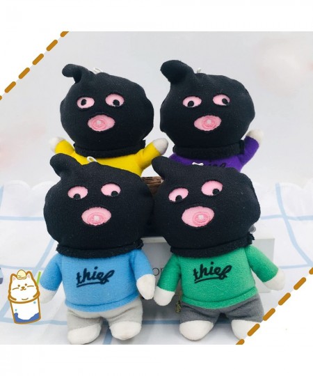 Funny The Thief F4 Plush Doll 3" Mini Cute Plush Pendant Keychain Toy Soft Stuffed Plushies. (Blue) $18.01 - Plush Figure Toys