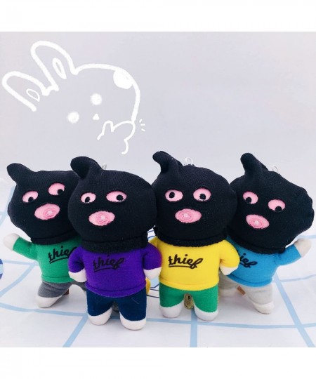 Funny The Thief F4 Plush Doll 3" Mini Cute Plush Pendant Keychain Toy Soft Stuffed Plushies. (Blue) $18.01 - Plush Figure Toys