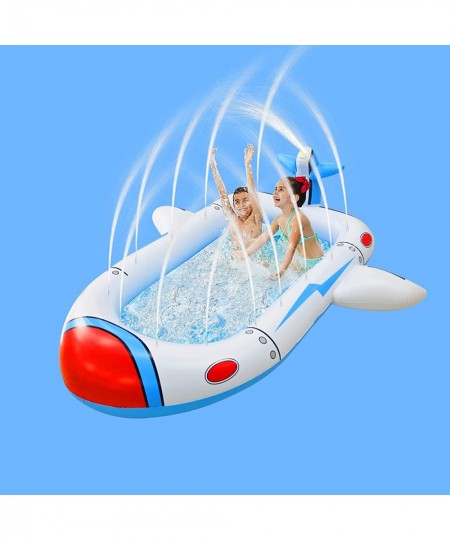 Splash Pad Inflatable Pool Sprinkler for Kids Toddler Pool Kiddie Pool Wading Pool Baby Pool Splash Play Mat Outdoor Water To...