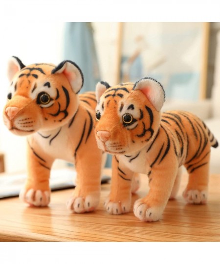 2022 Tiger Year Plush Toy Plush Tiger Stuffed Animal Pillow New Year Gift Benmingnian Souvenir Home Décor Hug Stuff (29cm Sit...