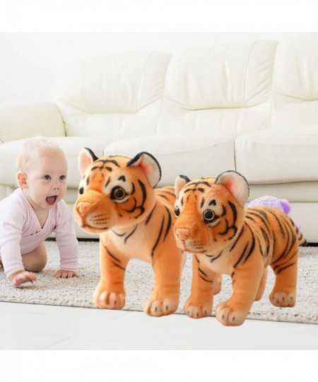 2022 Tiger Year Plush Toy Plush Tiger Stuffed Animal Pillow New Year Gift Benmingnian Souvenir Home Décor Hug Stuff (29cm Sit...