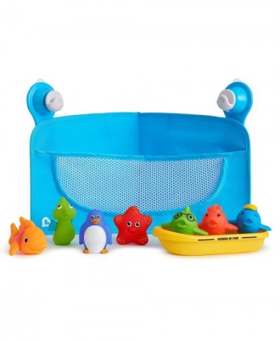 Ocean Friends Bath Toy and Storage Set Multi 6 Piece Set $47.37 - Bathtub Toys