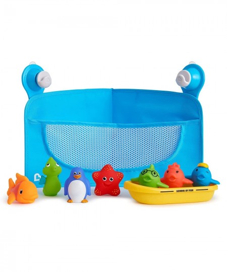 Ocean Friends Bath Toy and Storage Set Multi 6 Piece Set $47.37 - Bathtub Toys