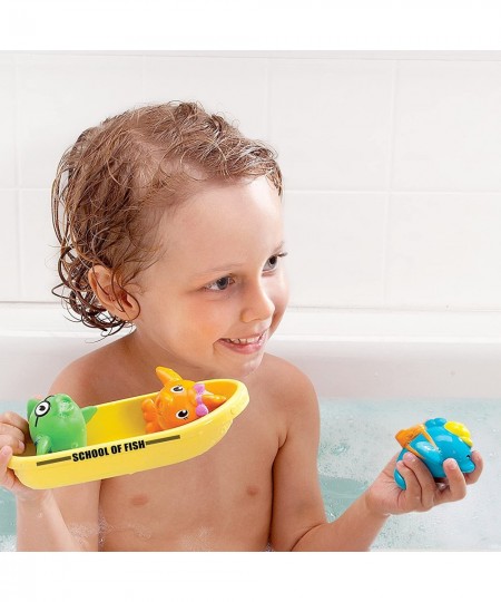 Ocean Friends Bath Toy and Storage Set Multi 6 Piece Set $47.37 - Bathtub Toys