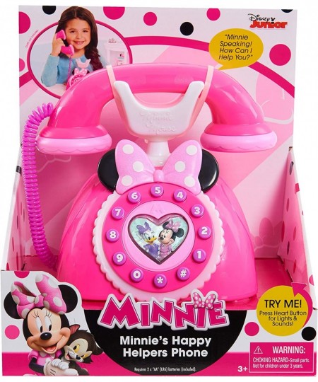 Disney Minnie's Happy Helpers Rotary Phone Styles May Vary $24.55 - Play Figure Playsets