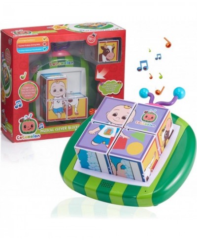 Wow! PODS CoComelon Toys Musical Clever Building Blocks | Pre-School Learning Toy That Plays 6 Nursery Rhyme Songs | for Todd...