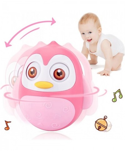 Roly Poly Baby Toys 6 to 12 Months Developmental Tummy Time Wobbler Toy for Baby Penguin Tumbler Wobbler Toys for Infant Boy ...