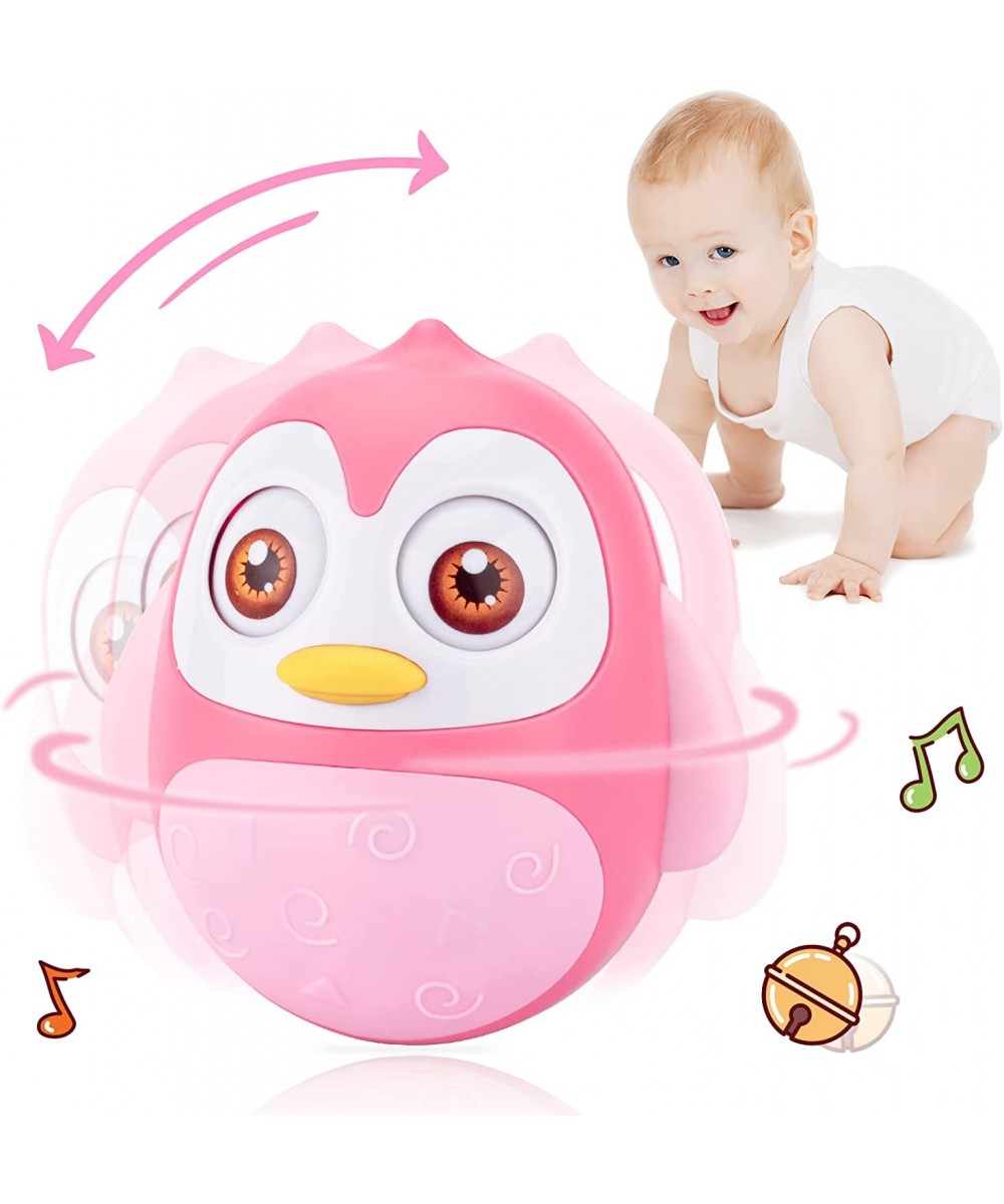 Roly Poly Baby Toys 6 to 12 Months Developmental Tummy Time Wobbler Toy for Baby Penguin Tumbler Wobbler Toys for Infant Boy ...