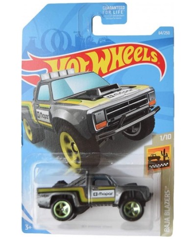 87 Dodge D100 [Gray] 64/250 Baja Blazers 1/10 $15.91 - Nature Exploration Toys