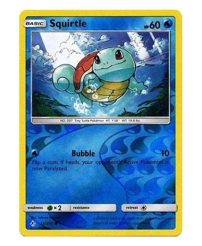 Squirtle - 33/214 - Common - Reverse Holo - Unbroken Bonds $10.55 - Electronic Learning & Education Toys