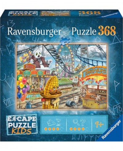 Escape Kids Puzzle - Amusement Park Plight 368 Piece Jigsaw Puzzle for Kids - 12936 - an Escape Room Experience in Puzzle For...