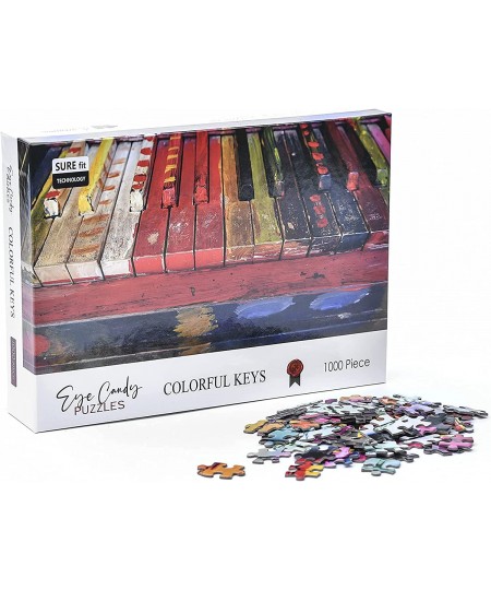 Jigsaw Puzzle 1000 Pieces for Adults with Complete and Hard Small Pieces -Color Keys- Challenge Yourself from 1000 Piece Jigs...