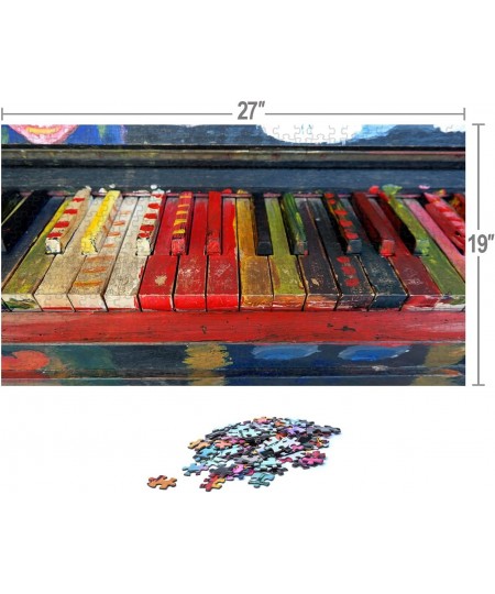 Jigsaw Puzzle 1000 Pieces for Adults with Complete and Hard Small Pieces -Color Keys- Challenge Yourself from 1000 Piece Jigs...