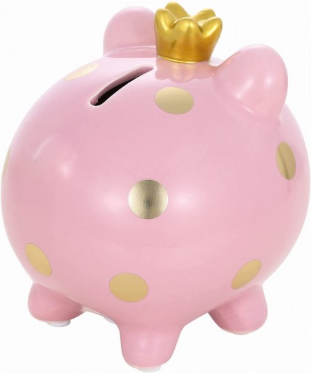 Ceramic Piggy Bank for Adults Spotted Pig Savings Money Jar for Coins Boys and Girls Birthday (Pink One Size) $43.33 - Kids' ...