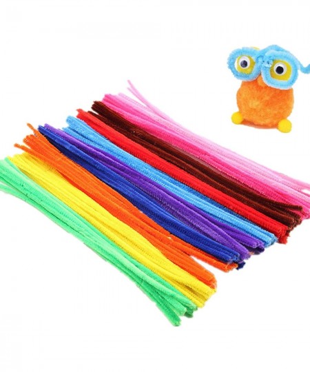 100 Pieces Pipe Cleaners 6 mm x 12 Inch 10 Colors Chenille Stems Suitable for Arts Craft Projects or Decorations $14.95 - Cra...