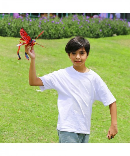 Go Go Bird - Red - Remote Control Flying Toy - Looks and Flies Like A Real Bird - Great Starting RC Toy for Boys and Girls (F...